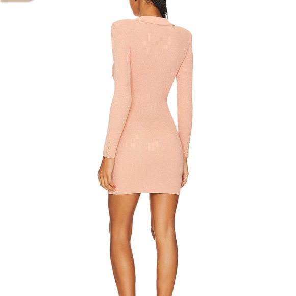 Retrofete Mimi Dress in Dusty Peach - Picture 3 of 6